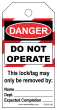 Do Not Operate - Roll Of 100 