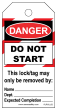 Do Not Start - Roll Of 100