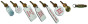 Tag 50x29mm anodised aluminium