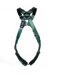 MSA V-FORM Harness, Back/Chest D-Ring, Push through (Qwik-Fit) Leg Clips - Standard - 10205850