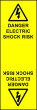 Electrical Cable Marking Labels - Electric Shock Risk