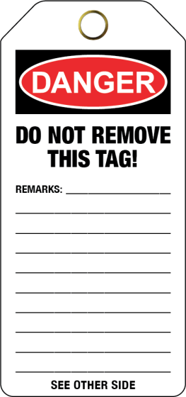 Verification Only Contractor Tags (25/pk)