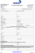 New Account Application Form