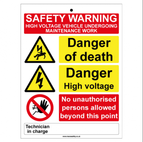 Car window warning safety sign with window sucker