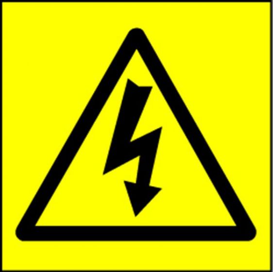 Electrical Safety Labels - Hazard