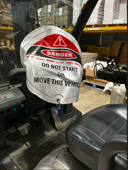 STEERING WHEEL LOCKOUT | Reece Safety