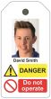 Personalised Photo ID Lockout tag