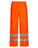 High Viz Arc Flash Orange Waterproof Trousers 21.1cal/cm2