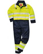 Arc Flash Yellow/Navy Two tone Coverall 13.6cal/cm2