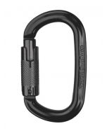 Singing Rock Ozone Oval Triple Lock Karabiner(Black)