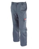 arc flash trousers "Comfort grey", APC 2, HRC 2, 22 cal/cm²