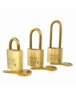 Brass 32mm body Safety Padlock_Group