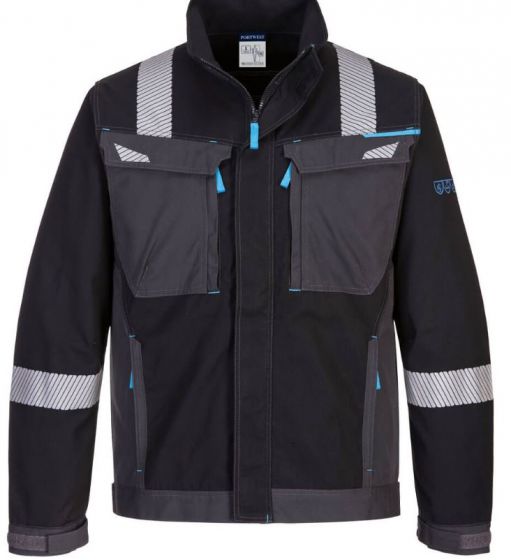 Black Arc Flash Stretch Work Jacket 8.4CAL