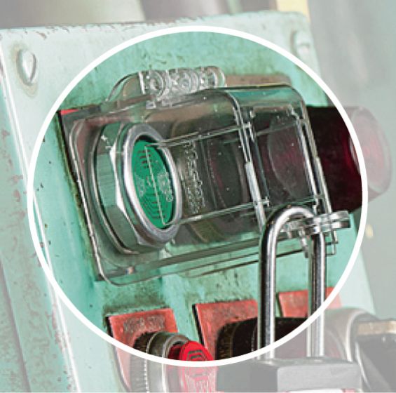  Rotary Switch Hinged Cover 