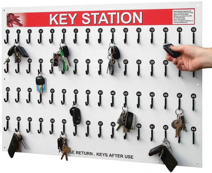 64 Hook Key Station 