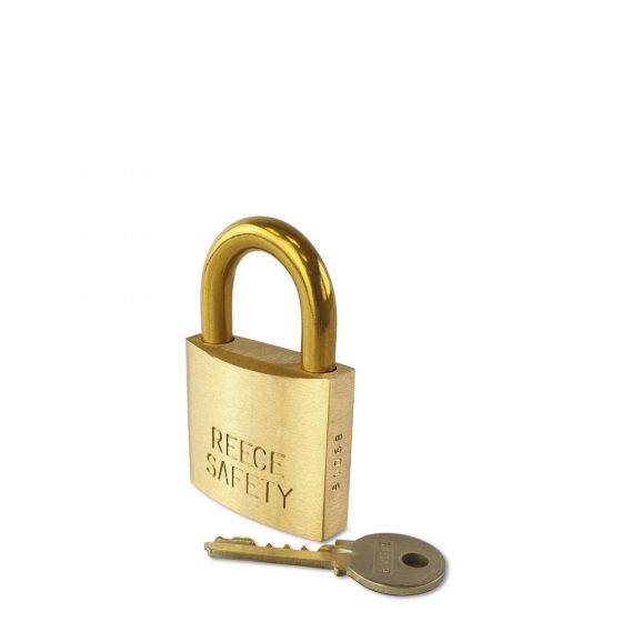 Brass 51mm body Safety Padlock-Keyed to Differ-Standard