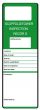 Scaffold/tower Inspection Record Safety message/maintenance tag