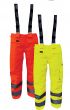 High Viz Arc Flash Orange Waterproof Salopettes 42.2cal/cm2