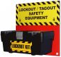 Lockout / Tagout Safety Equipment Box Holder