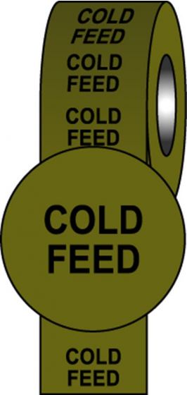 British Standard Pipeline Information Tapes - Cold Feed