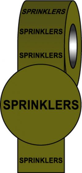  Pipeline Info Tape - 50mmx33m - Sprinklers 