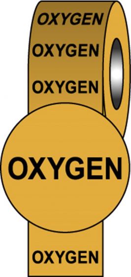 British Standard Pipeline Information Tapes - Oxygen