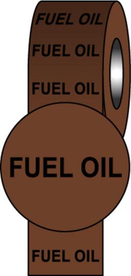 British Standard Pipeline Informatoin Tapes - Fuel Oil