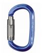 Singing Rock Ozone Oval Triple Lock Karabiner(Blue)