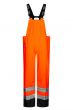 High Viz Arc Flash Orange and Navy Waterproof Salopettes 21.1cal/cm2