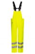 High Viz Arc Flash Yellow Waterproof Salopettes 21.1cal/cm2