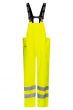 High Viz Arc Flash Yellow Waterproof Salopettes 21.1cal/cm2