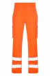 High vis orange arc flash trousers