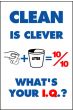 Housekeeping Posters - 'Clean Is Clever'