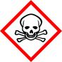 GHS ACUTE TOXICITY  sign 100mm x 100mm