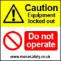  Lockout Labels 50mm x 50mm (pack of 10) 