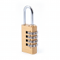 BCT2035 Brass Combination Padlock 21mm