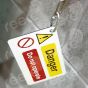 Danger Board 150mmx75mm (Danger Do Not Operate)