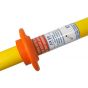 45kV pole with hand guard and voltage detector 127 V to 90 kV