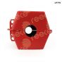 Plug Lockout, Large, Red, 80mm x 80mm x 180mm