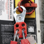 MLH5 Steel Lockout Hasp in Red, 25mm Dia Jaws