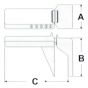 B-Safe ball valve fits ball valve size 50mm to 200mm RED