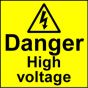 Electrical Safety Labels - HIgh Voltage