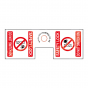 RSHA09 'Do Not Switch On' - Lockout Padlock Fold-Over Tag