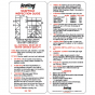 SCAF12 Scafftag for Scaffold Tagging - Pocket guide / pack of 5