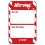  Microtag Inserts - Red - Pack of 20 