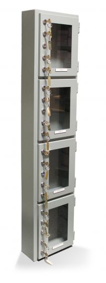  Lockout Box - with 4 individual control key boxes