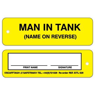 Entrytag Man in Tank Inserts (Single insert)