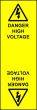 Electrical Cable Marking Labels - High Voltage