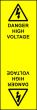 Electrical Cable Marking Labels - High Voltage