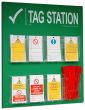  Tag Station with contents 600x500mm (includes Tags/ties/pen) 